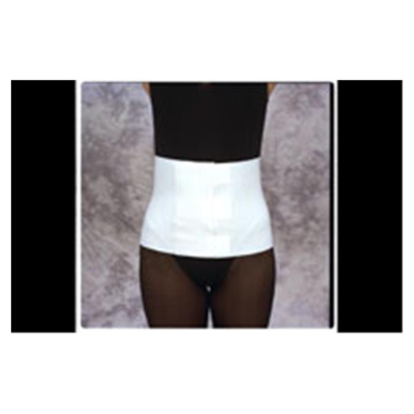 Scott Specialties  Binder Abdominal Elastic White Size 8" Large Ea