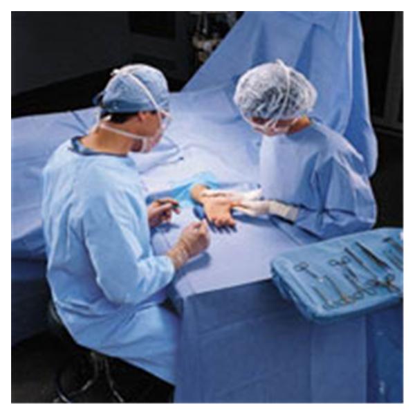 O & M Halyard Drape Hand Surgical 3cm Fenestrated 114x142