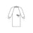 O & M Halyard Gown Surgical Evolution 4 Large Blu/Ylw Nckbnd NRnfrcd Strl Ea, 32 EA/CA (95011)