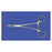 Busse Hospital Disposable Forcep Hemostatic Kelly 5-1/2" Curved SS Disposable 50/Ca