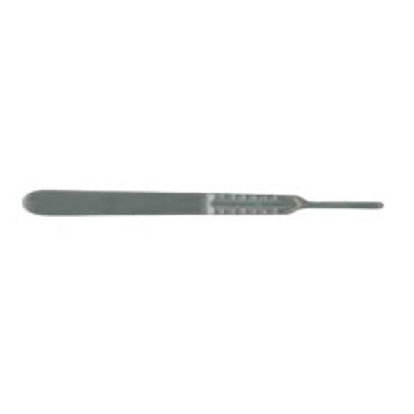 Hermann Medizentechnik Handle Surgical Blade #4 Stainless Steel Autoclavable Reusable Ea