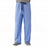 Medline Unisex 100% Cotton Reversible Drawstring Scrub Pants - 100% Cotton Reversible Scrub Pants, Ciel, Unisex Size L - 649MHSL