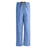 Medline Unisex 100% Cotton Reversible Drawstring Scrub Pants - 100% Cotton Reversible Scrub Pants, Ciel, Unisex Size S - 649MHSS