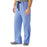 Medline Unisex 100% Cotton Reversible Drawstring Scrub Pants - 100% Cotton Reversible Scrub Pants, Ciel, Unisex Size XL - 649MHSXL