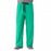 Medline Unisex 100% Cotton Reversible Drawstring Scrub Pants - 100% Cotton Reversible Scrub Pants, Jade, Unisex Size M - 649MJSM