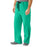 Medline Unisex 100% Cotton Reversible Drawstring Scrub Pants - 100% Cotton Reversible Scrub Pants, Jade, Unisex Size XL - 649MJSXL