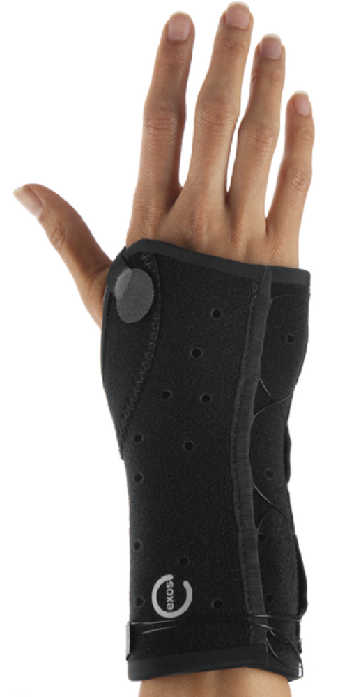 DJO Exos Wrist Brace Thermoformable Polymer - Black