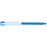 Soft-Lock Imprinter Wristband Vinyl 1"X12 1/2 Adult Blue - 250 Per Box