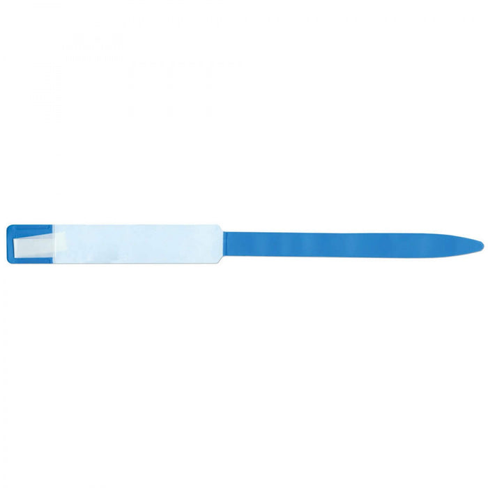 Soft-Lock Imprinter Wristband Vinyl 1"X12 1/2 Adult Blue - 250 Per Box
