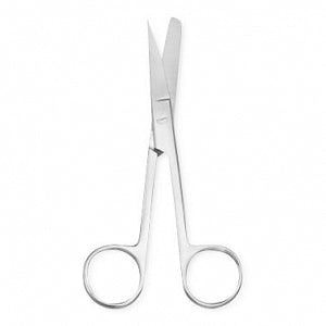 Centurion Centurion Scissors - 5-1/2" (14 cm) Sterile Straight Centurion Scissors with Sharp / Blunt Tips, Single Use - 65945