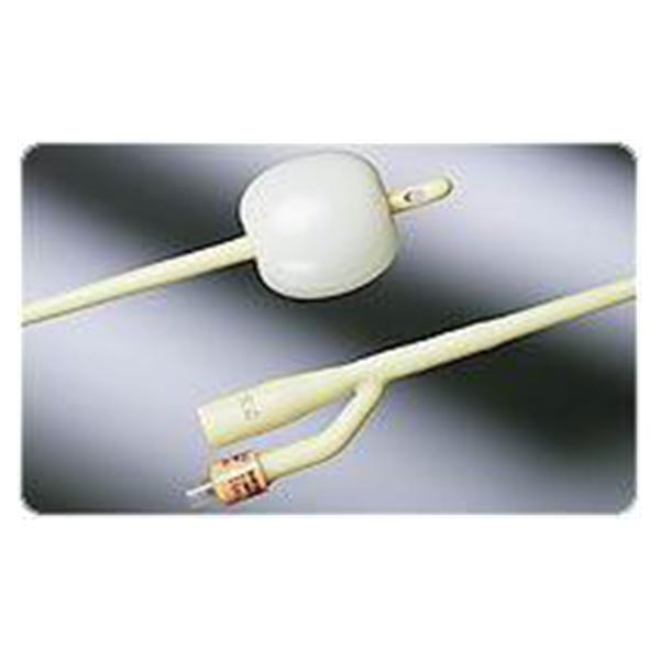 Bard Medical Division Cath Fl Brdx 20Fr 5cc Shrt Rnd Tp Slcn Slvr/Hdrgl Ct 2Wy 16 12/Ca, 1 CA/BX (0165SI20)