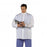 Medline Unisex ASEP Barrier Short Lab Coats - ASEP Unisex Short Barrier Lab Coat, White, Size XS - 6602BQWXS