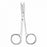 Centurion Centurion Littauer Stitch Scissors - 4-1/2" (11.4 cm) Sterile Centurion Littauer Scissors with Hook End, Single Use - 66215