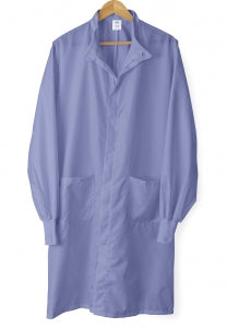 Medline Unisex ASEP A / S Barrier Lab Coats - ASEP Unisex Antistatic Lab Coat, Ceil Blue, Size 4XL - 6621BLC4XL
