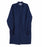 Medline Unisex ASEP Barrier Lab Coats - ASEP Unisex Barrier Lab Coat, Navy, Size L - 6623BNWL