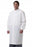 Medline Unisex ASEP Barrier Lab Coats - Unisex Barrier Lab Coat without Pockets, White, Size 2XL - 6623BQWNPXXL