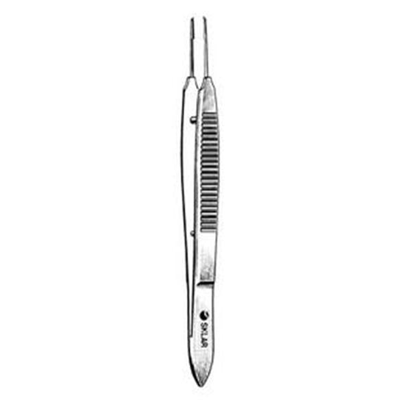 Sklar Instruments Forcep Suture Castroviejo 4" Straight 1x2 Teeth Steel Ea
