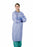 Medline Blockade Backless Cover Gowns - Blockade Backless Cover Gown, Size XL - 6636BLCXL