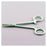 Sklar Instruments Forcep Hemostatic 5-1/4" Blunt Straight Plastic Disposable 100/Ca