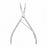 Centurion Centurion Virtus Splinter Forceps - 6" (15.2 cm) Sterile Centurion Straight Virtus Splinter Forceps, Single Use - 66580