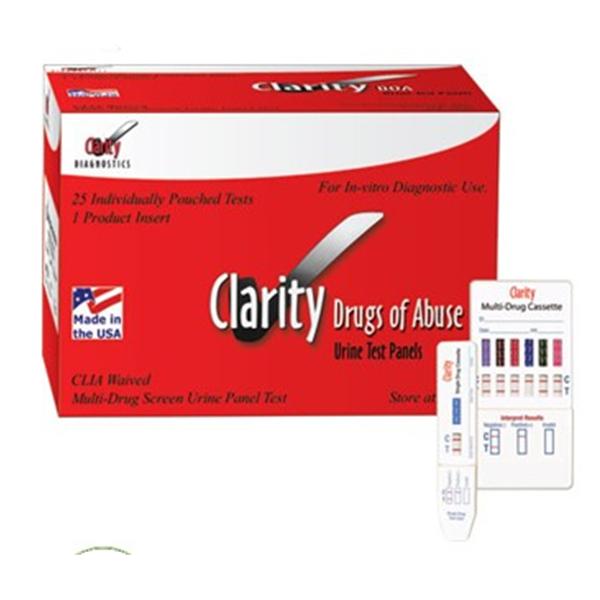Diagnostic Test Group Clarity BARB: Barbiturates Test Kit CLIA Waived 1Dp Csst 25/Bx