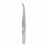 Centurion Centurion Iris Tissue Forceps - 4" (10.2 cm) Sterile Centurion Half Curve Iris Tissue Forceps with 1 x 2 Teeth, Premium Satin Grade, Single Use - 66865