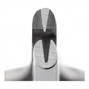 Centurion Centurion Bishop-Harmon Forceps - 3-1/2" (8.9 cm) Sterile Centurion Bishop-Harmon Forceps with 1x2 Teeth, Single Use - 67175