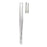 Miltex-Integra Miltex Forcep Tissue Brown 10" 8x8 Teeth Stainless Steel EA