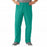 Medline AngelStat Unisex Elastic Waist Cargo Scrub Pants - AngelStat Unisex Elastic Waist Cargo Scrub Pants, Size 4XL Long Inseam, Emerald - 674NJT4XLM