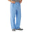 Medline AngelStat Unisex Elastic Waist Cargo Scrub Pants - AngelStat Unisex Elastic Waist Cargo Scrub Pants, Size S Regular Inseam, Ceil Blue - 674NTHSM
