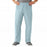 Medline AngelStat Unisex Elastic Waist Cargo Scrub Pants - AngelStat Unisex Elastic Waist Cargo Scrub Pants, Size 4XL Regular Inseam, Misty - 674NTZ4XLM