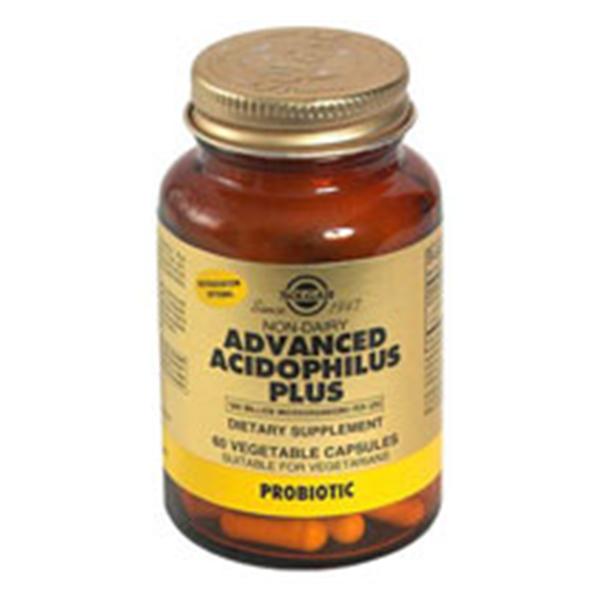 Solgar Vitamin & Herb Advanced Acidophilus Plus Vegetable Capsules 120/Bt