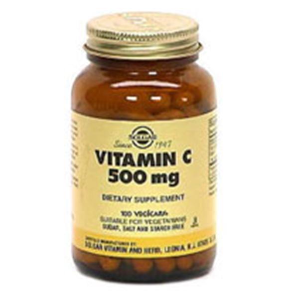 Solgar Vitamin & Herb Vitamin C Supplement Adult Vegicaps 500mg 250/Bt