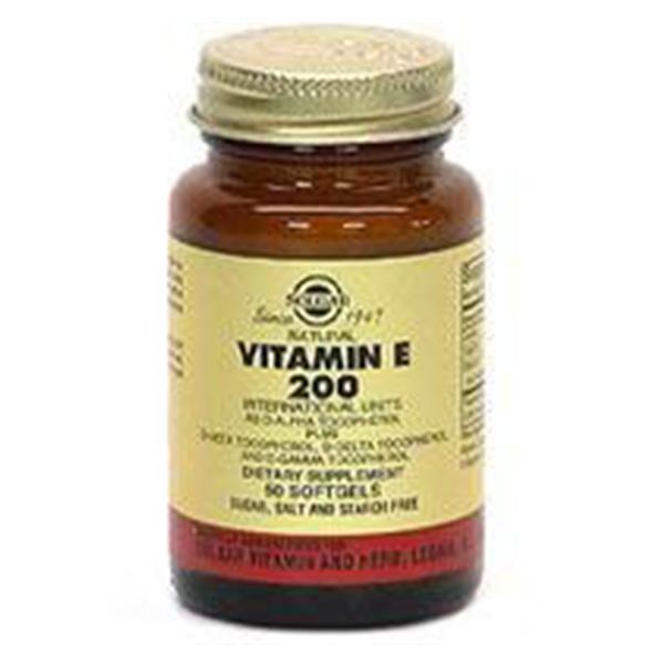 Solgar Vitamin & Herb Vitamin E Supplement Softgels 100/Bt (33984035010)