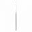 Centurion Centurion Buck Ear Curettes - 6-1/2" (16.5 cm) Sterile Centurion Blunt Angled Buck Ear Curette, Size 2, Single Use - 67750