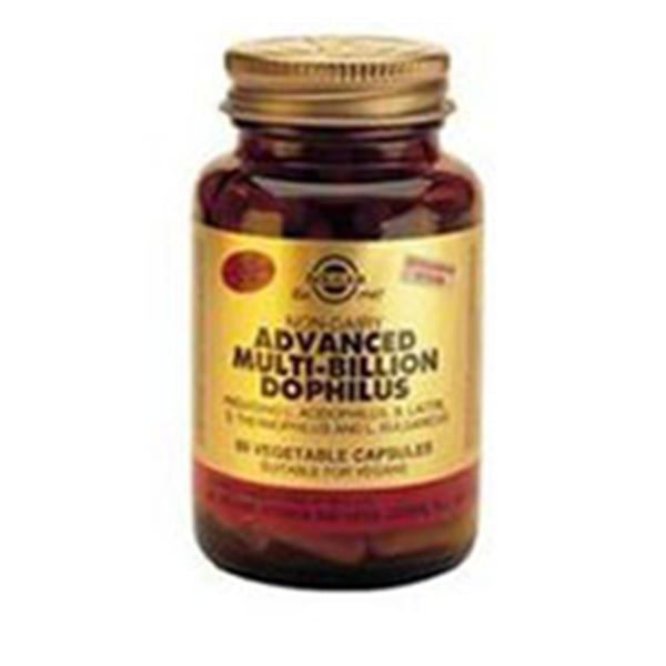 Solgar Vitamin & Herb Advanced Multi-Billion Dophilus Vegetable Capsules Btl 60/Bt