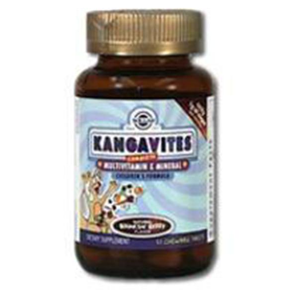 Solgar Vitamin & Herb Kangavites Multivitamin/Supplement Chw Tab Btl Brry 120/Bt
