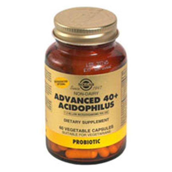 Solgar Vitamin & Herb Advanced 40+ Acidophilus Vegetable Capsules 120/Bt