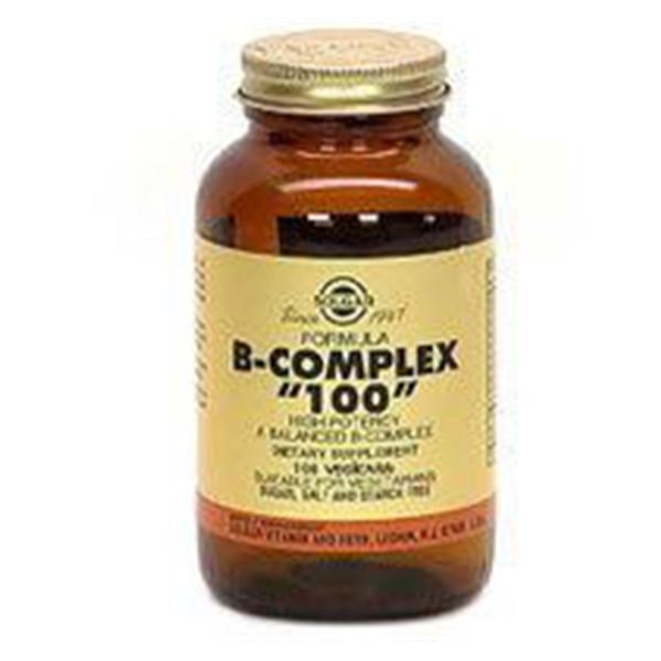 Solgar Vitamin & Herb B-Complex "100" Supplement Adult Vegicaps 100/Bt