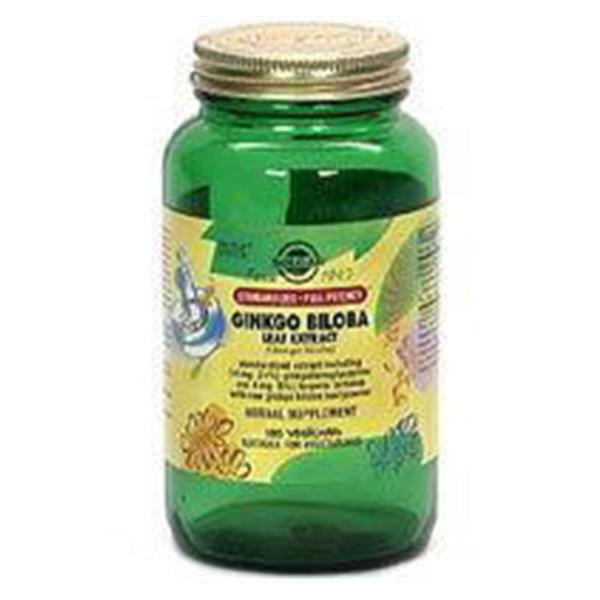 Solgar Vitamin & Herb Gingko Biloba Supplement Vegicaps 180/Bt