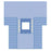 Medline Industries  Drape Surgical 18x8" Fenestrated 114x122x9" Bariatric Strl 8/Ca