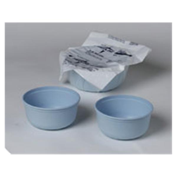 Medline Industries  Bowl Wash 16oz Plastic Graduated 5x2-5/8" Blue 100/Ca