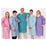 Medline Industries  Lab Coat Barrier 100% Polyester ASEP Unisex White 5X Large Ea