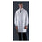 Medline Industries  Lab Coat Stf Lngth Poly/Ctn Unsx Wht Lg 39" Ea