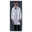 Medline Industries  Lab Coat Stf Lngth Poly/Ctn Unsx Wht XL 39" Ea