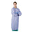 Medline Industries  Gown Isolation X-Large Ceil Blue Knit Cuff Ea