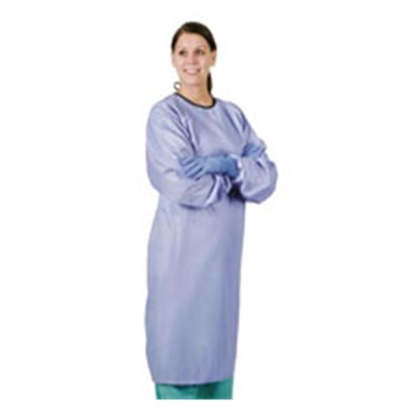 Medline Industries  Gown Isolation X-Large Ceil Blue Knit Cuff Ea