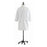 Medline Industries  Lab Coat Tl Poly/Ctn M Wht Sz 48 43 in Ea