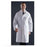 Medline Industries  Lab Coat Full Length 100% Cotton Mens White Size 48 Ea