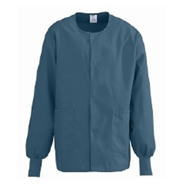 ComfortEase by Medline Jacket Warm-Up Poly/Ctn ComfortEase Unsx CrbnBl 2XL 2Pckt Ea